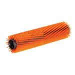 Brosse orange double hauteur de poils pour lames Élégance rainurée