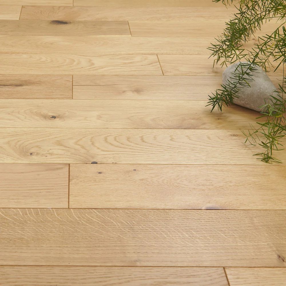 plancher bois massif chene clair