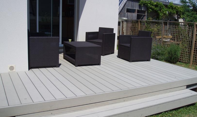 Gris Iroise lisse 138 mm