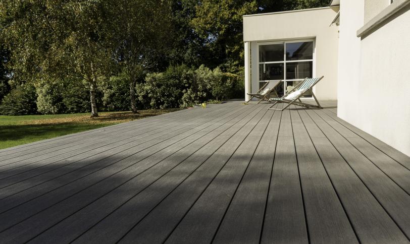 Gris anthracite structurée 138 mm