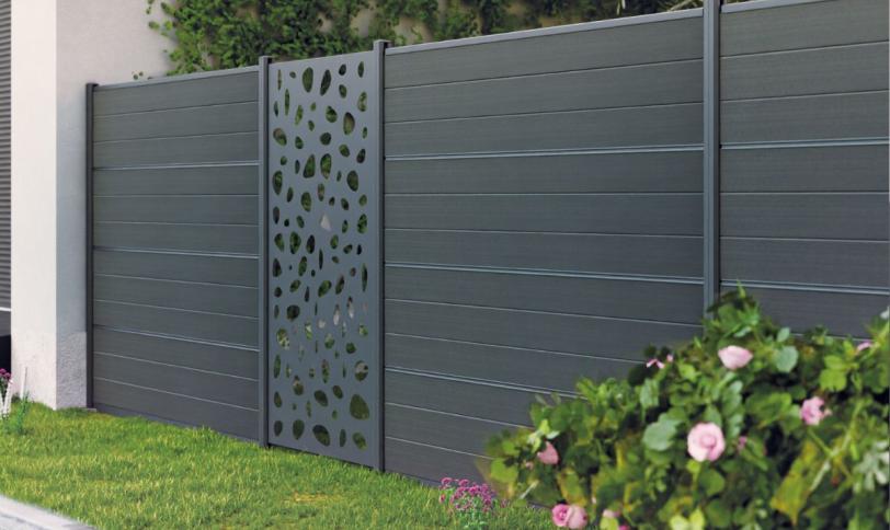 Gris anthracite (Clôture aluminium)